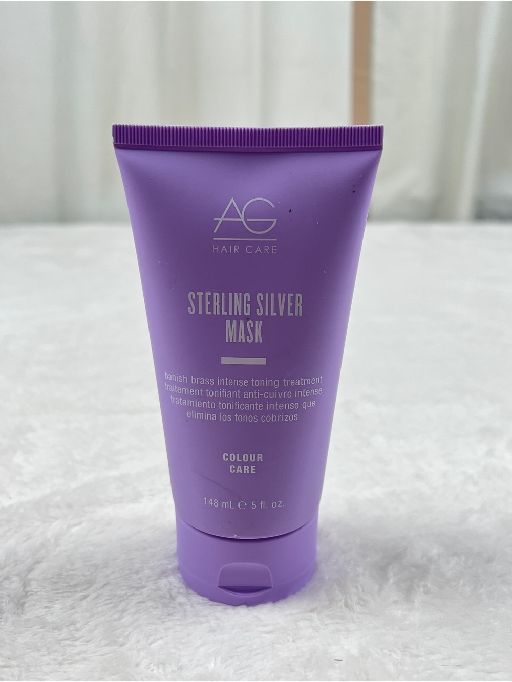 AG Hair Sterling Silver Mask Colour Care 5 oz New